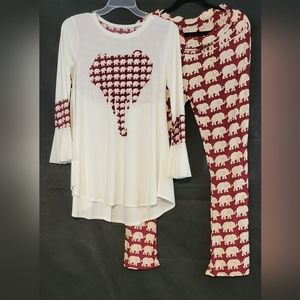 Elephant Tunic with Bell Sleeves